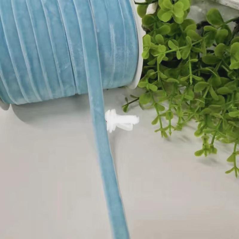 Cinta de Terciopelo de 6-38 mm para Decoración de Bodas y Fiestas, Regalo Hecho a Mano