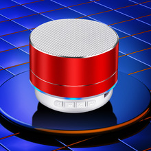 金属A10蓝牙音箱无线插卡小音响迷你小钢炮企业LOGO直销迷你音响