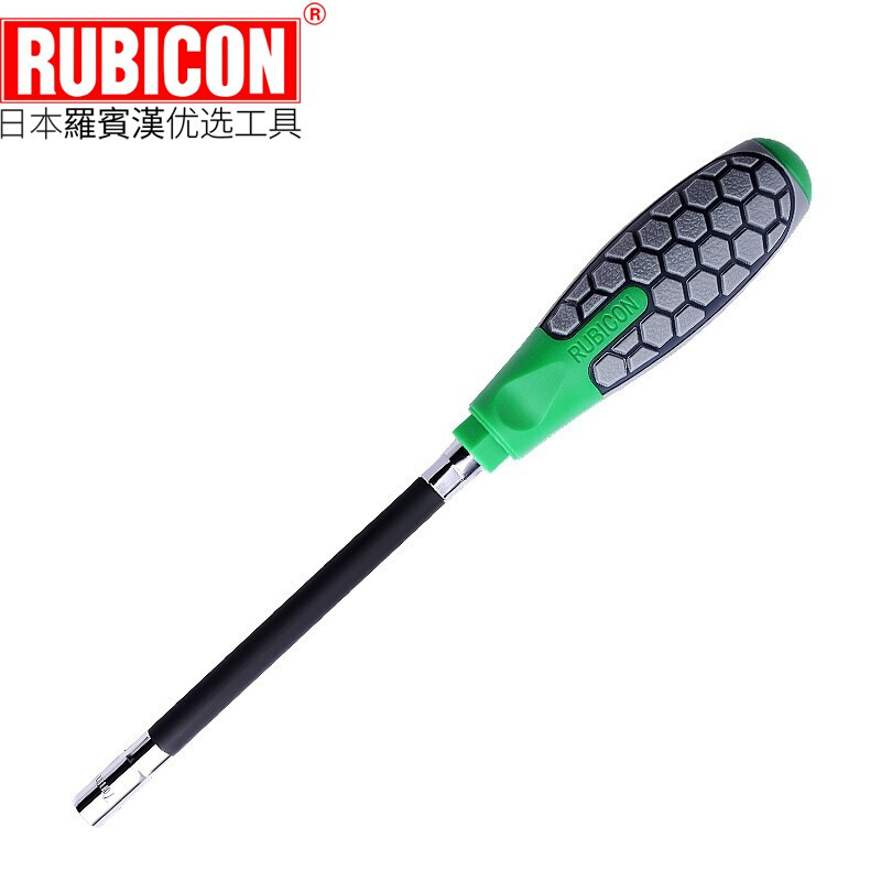 罗宾汉（RUBICON）进口 RBA-150 可弯曲杆卜批 7.0mm 套筒螺丝批