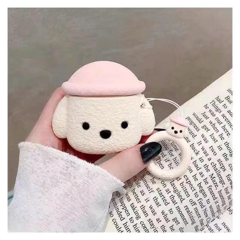 Airpods 4 generación cubierta de auriculares bluetooth nueva caricatura encantadora silicona cubierta de auriculares bluetooth