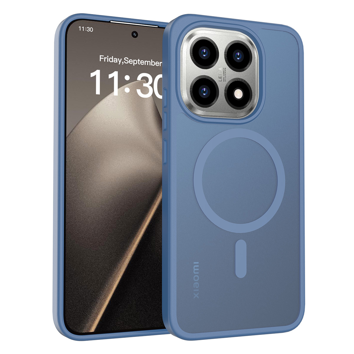Aplicable en el extranjero Xiaomi 15T succión magnética caso de teléfono celular sensación de piel semipermeable anti-caída 17Pro caso de protección al por mayor