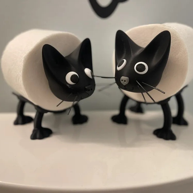 고양이 티슈 홀더