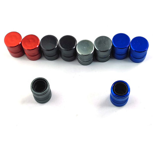 Car tire aluminum alloy color American air nozzle cap built-in plastic protective car dust cap valve cover