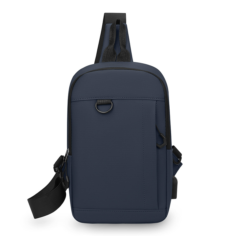 Nuevo bolso de pecho de hombre transfronterizo de gran capacidad al aire libre mochila deportiva multifuncional bolso de hombro de viaje de negocios USB