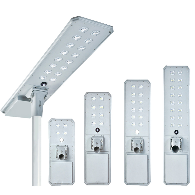 Perfil integrado transfronterizo impermeable y a prueba de explosiones alumbrado público solar de carretera urbana luz solar de alto brillo