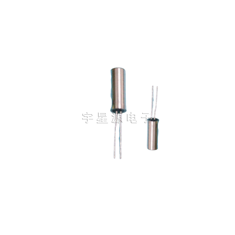 圆柱型3*8mm     4.000 石英晶体 4M无源晶振