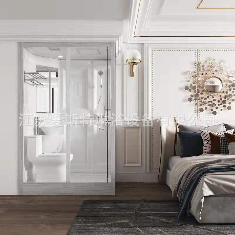 Acrylic Integrated Bathroom Hotel Apartment School Hotel Integrated Shower Room Integrated Bathroom Unit