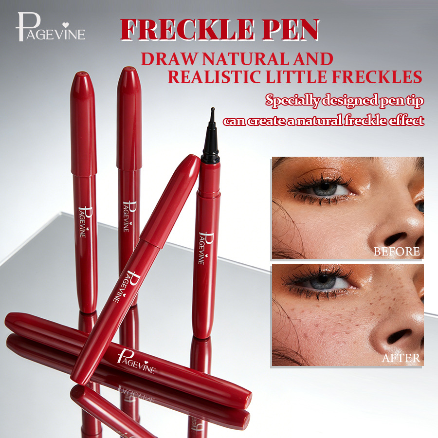 Transfronterizos PAGE VNE natural pecas moles pen impermeable duradero no se marea belleza moles pecas pen comercio exterior image 1