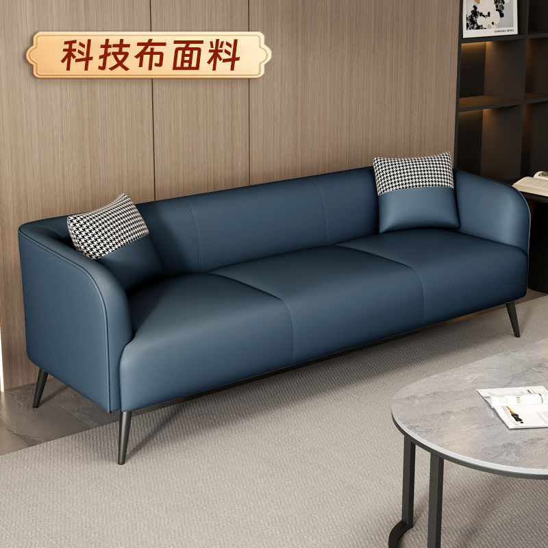 北欧ファブリックダブル3人用ライト高級猫スクラッチレザーソファ小さなアパート賃貸アパートホテルリビングルームチェスとカードルーム