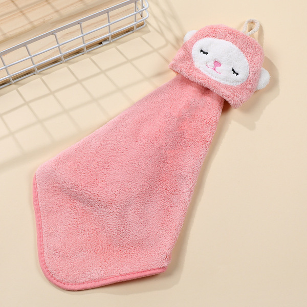 coral quick dry cute children's scarf