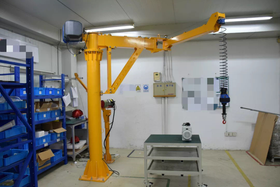 供应80KG150KG300KG汽车厂智能折臂吊 苏州智能折臂吊式起重机
