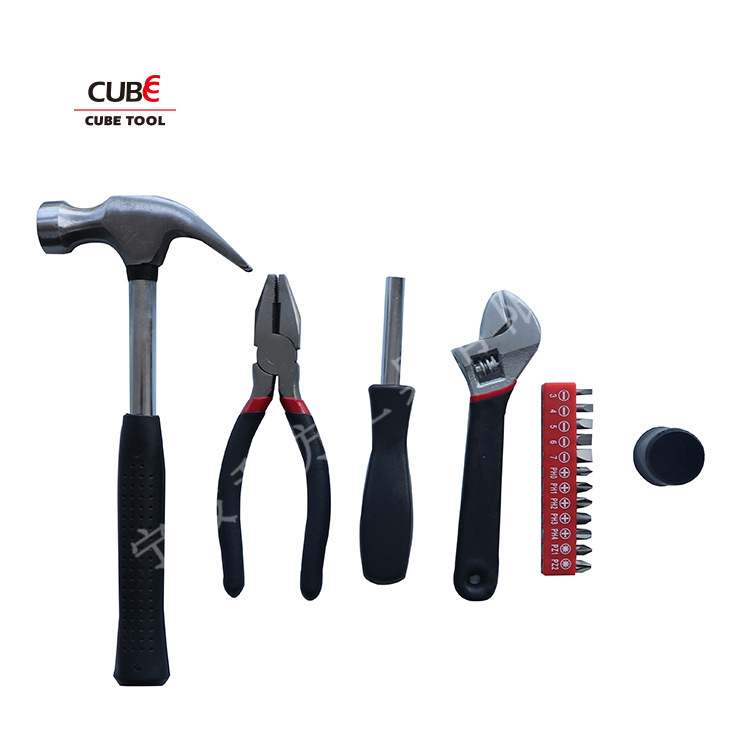 源工場家庭用工具セット家具取付工具17点セット|undefined