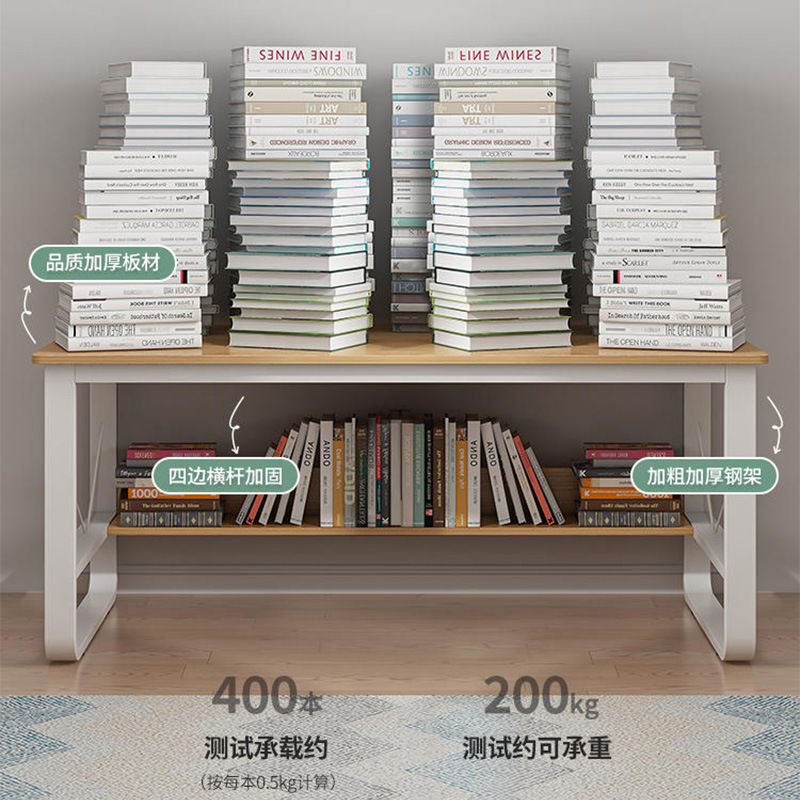 Escritorio de la computadora escritorio del estudiante escritorio del hogar estantería integrada dormitorio chica estudio escritorio simple mesa de oficina