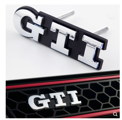 GTI中网标 适用于大众 POLO 高尔夫6 7代GTI车标 个性改装标