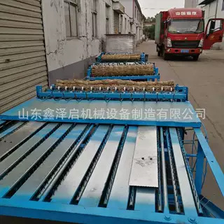 山草芦苇枝条草栅机 电动草帘机 稻草编织机多针针距可调蒲帘机