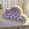 Облако‑тюльпаны, 20 шт., фиолетовый