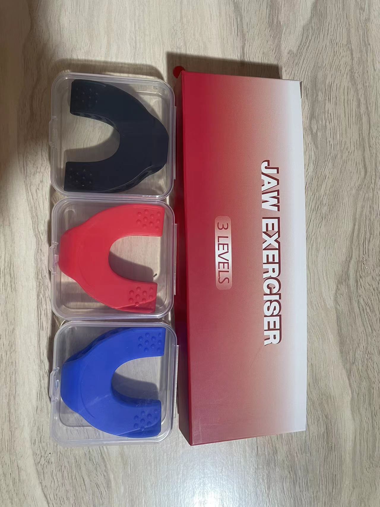 Nuevo entrenamiento bola masajista bola Entrenamiento Entrenador mandíbula entrenador masajista bola fitness facial cara entrenamiento