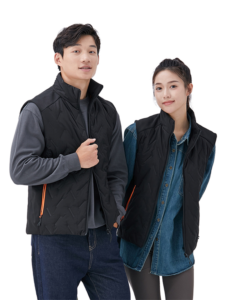 Al aire libre transfronterizo impermeable de terciopelo con venta de herramientas de abrazadera de caballo chaqueta de algodón chaleco de moda masculino personalizado invierno