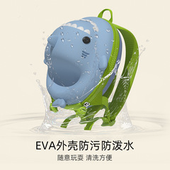 網紅跨境小鯊魚書包兒童書包幼兒園男童女孩寶寶超輕男童上學