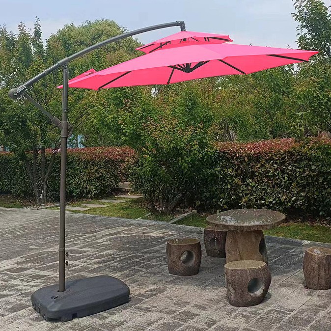 Paraguas para jardín, paraguas para jardín, paraguas al aire libre, paraguas laterales, paraguas anti-UV, tendencia creativa image 76