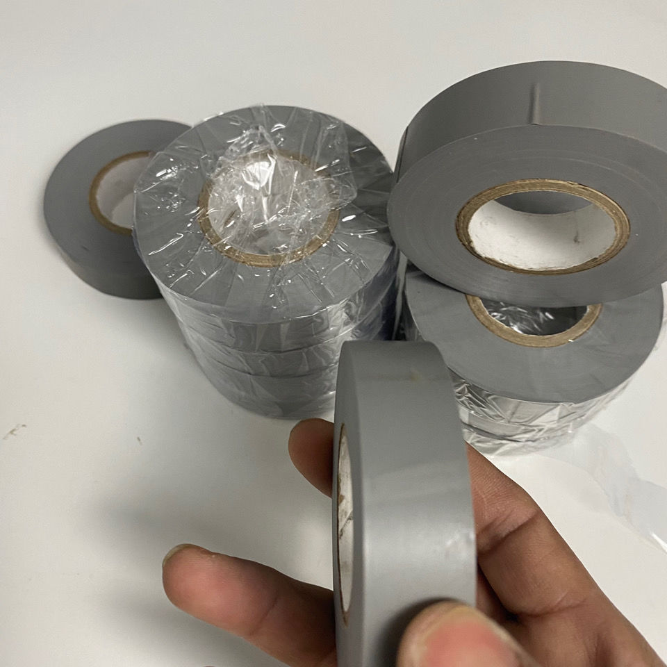 【包邮】灰色电胶带专用耐高温胶布绝缘胶布高粘进口管道胶布灰色
