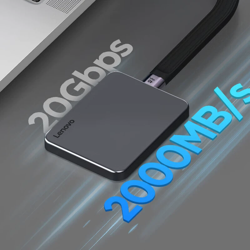 Lenovo USB-накопитель для мобильного телефона, ноутбука, видеокамеры, фото, хранилище