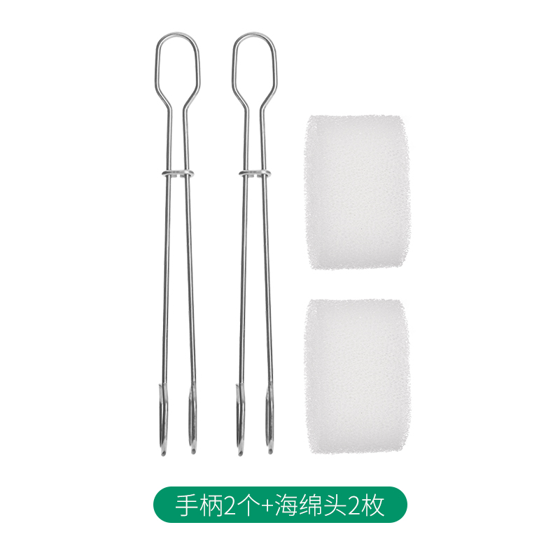 손잡이가 짧은 컵 브러쉬(2개 팩)✦
