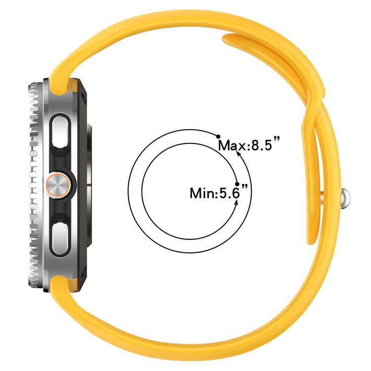xDfind retroalimentación correa de silicona para el Samsung Galaxy Watch8 / 8 Classic