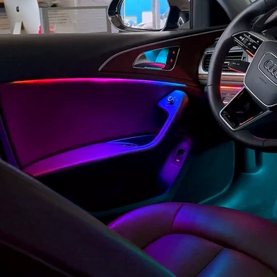 Audi A6-2012-2018, Panel (Dashboard) işıqlandırması