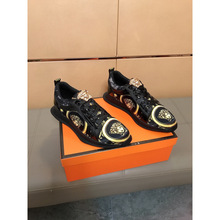 原标原盒新款印花运动潮牌百搭时尚休闲鞋潮流透气人头小白鞋舒适