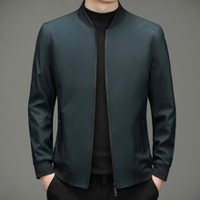 艾蒂思顿2022春季男士新款夹克衫男式青年时尚休闲立领潮流外套