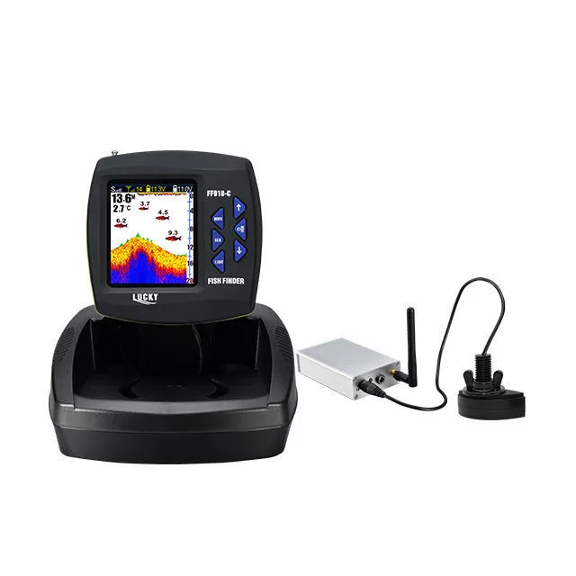 Детектор рыбы Lucky FF918C-WL Outdoor Black Technology Detector 300M детектор рыбы для морской рыбы