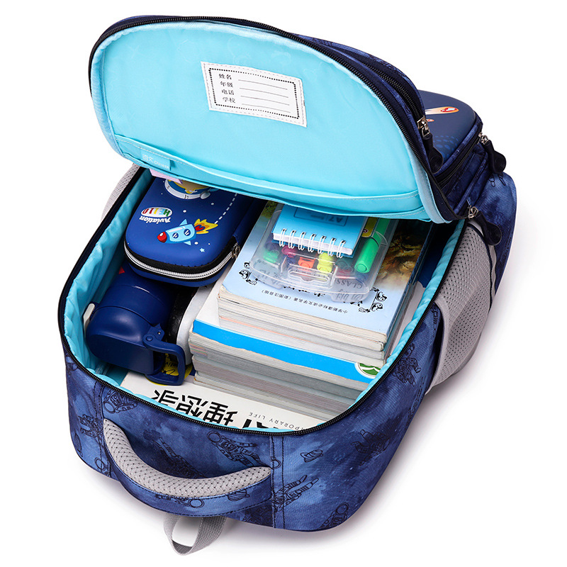 Nueva Escuela Primaria niños y niñas de grado 2-5 gran capacidad Multi-compartimiento mochila de reducción de carga al por mayor