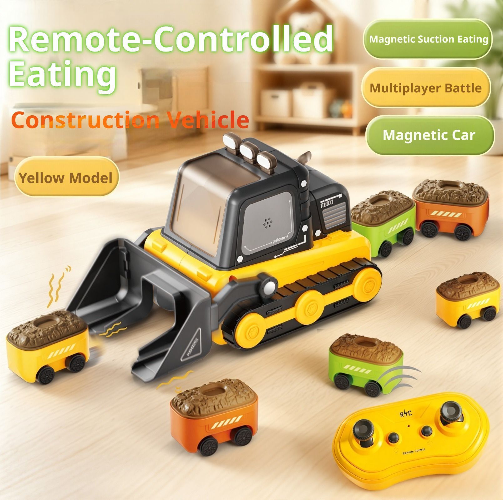 Cross-border Remote Control Snake-eating Electric Construction...