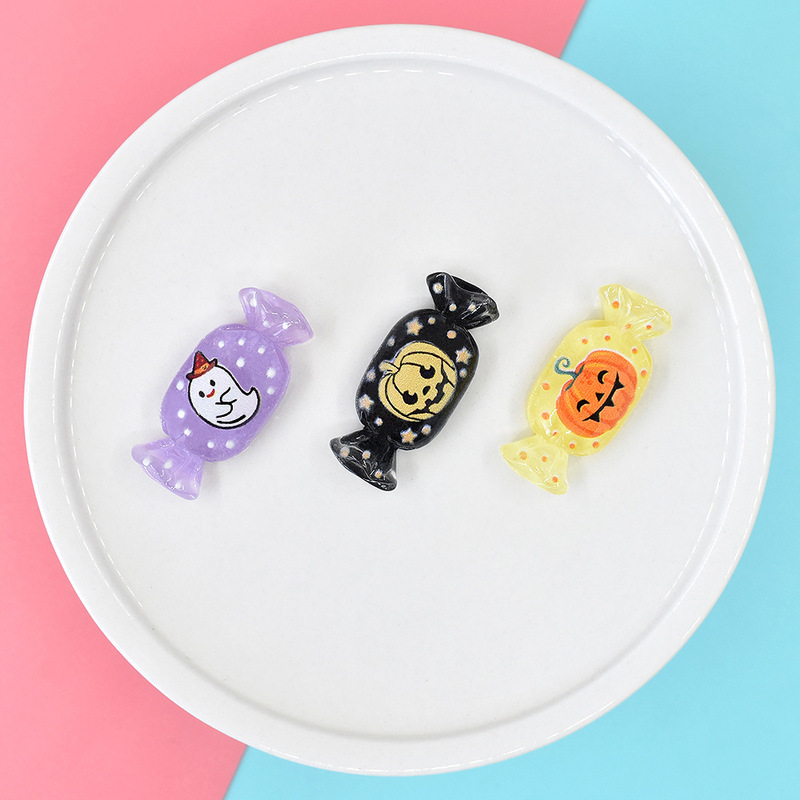 Resin Accessories Halloween Flats Candy DIY Cream Glue Mobile Phone Case Accessories Hairpin Hair Accessories Accessories Materials Resin Accessories Halloween Flats Candy DIY Cream Glue Mobile Phone Case Accessories Hairpin Hair Accessories Accessories Materials