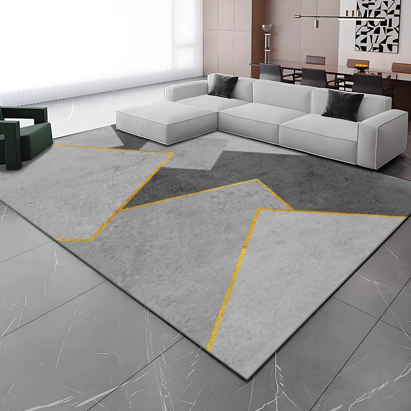 Modern non-slip carpet for living room, simple and elegant design