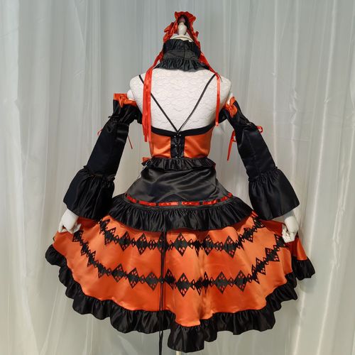 New Style Scaled Date Adventure Court Princess Dress Anime Halloween Costume Lolita Gothic