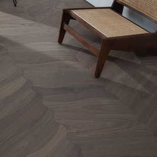 Export special-shaped art black walnut oak parquet multi-layer solid wood composite floor heating suitable for environmental protection