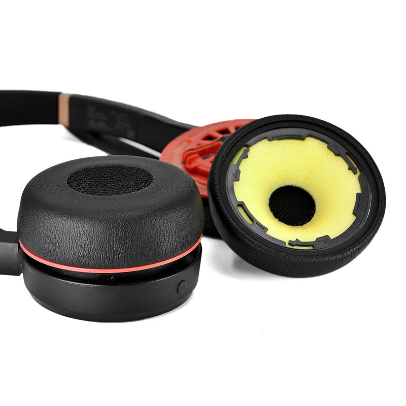 Jabra evolve 75 75+ / 75 UC / 75MS イヤーマフスポンジカバーイヤーマフに適しています。|undefined