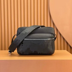 ロバメンズバッグクロスボディバッグ新しいホットスタイルトレンディなブランドハイエンド本革ビジネスカジュアル通勤バッグカメラバッグ