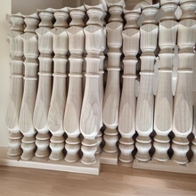 实木楼梯扶手、楼梯柱子小柱、立柱、、罗马柱、北欧风柱现代