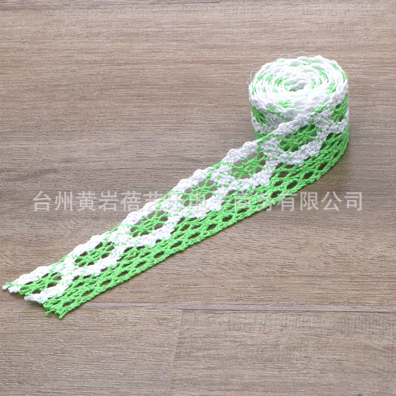 现货5米特价棉线花边批发手工diy服装辅料蕾丝花边 沙发窗帘花边|undefined