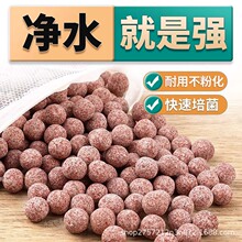 中空球鱼缸过滤材料小颗粒纳米球细菌屋净水滤材石英球中空培菌球