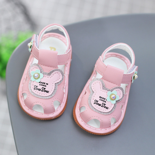 Shoes summer baby girl shoes girls princess baby sandals soft bottom baby toddler shoes boys 0-1 years old 2