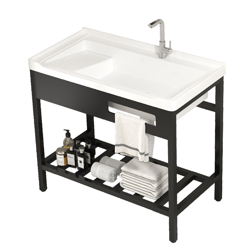 lavabo tipo piso lavabo cerámica integral lavabo balcón con tabla de fricción lavabo lavabo profunda lavabo