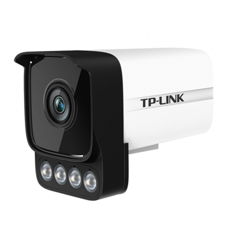TP-LINK摄像头400万室外poe供电全彩tplink高清器IPC544HP-W 