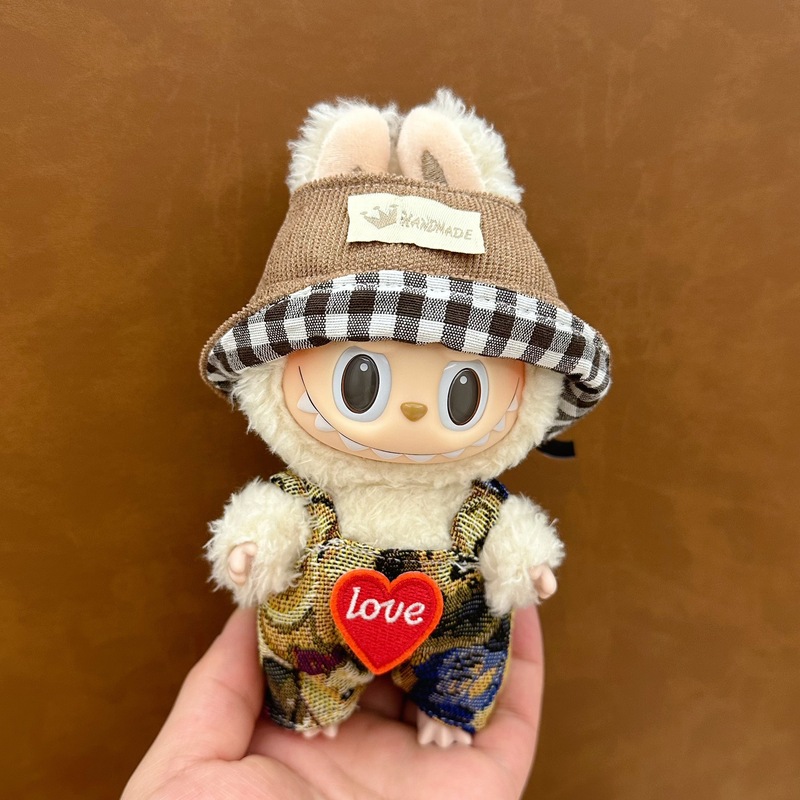 ソースメーカー卸売ラブブ人形服 17 センチメートルラブブブラインドボックスペンダント第一世代と第二世代のビニールぬいぐるみ|undefined