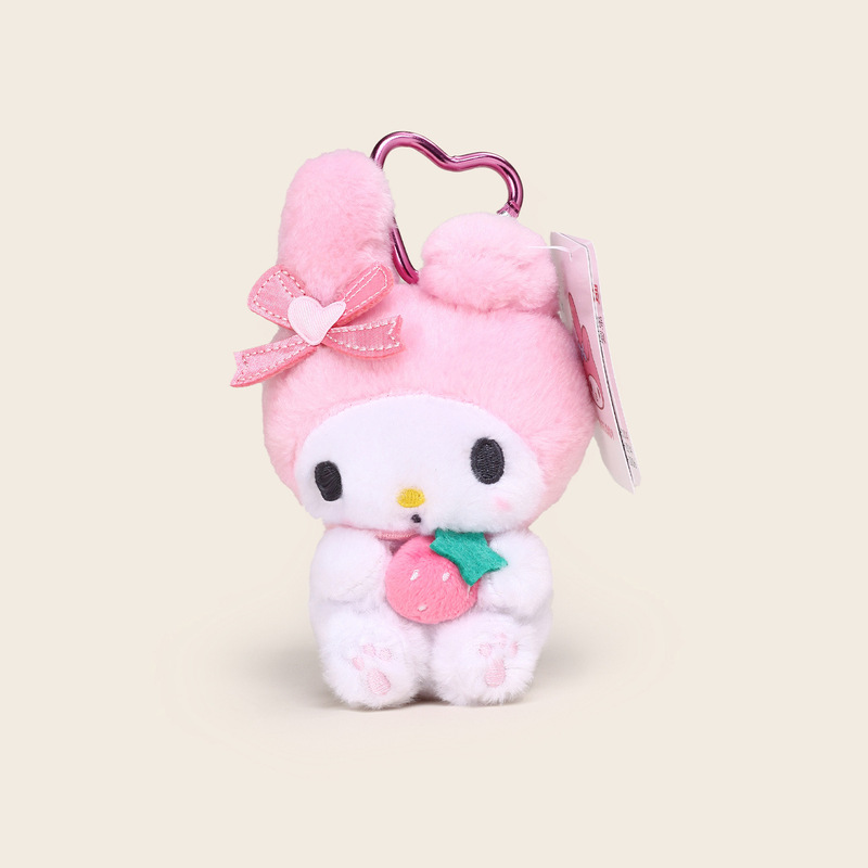 本物のサンリオぬいぐるみメロディークロミハローキティぬいぐるみペンダントかわいいキーホルダーギフト|undefined