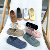 Children's cloth footwear for early age, wholesale, soft sole, autumn, Korean style