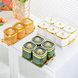 果盘、果篮;密封盒储物罐;盘